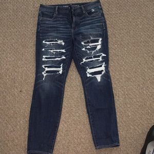 NWOT AE high rise jeggings. Never worn.